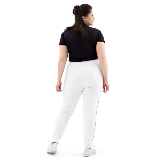 K-Live White New Unisex Joggers