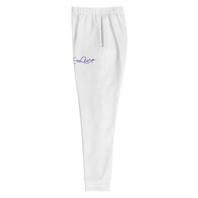 K-Live White New Unisex Joggers