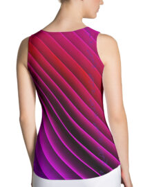 K-Live Purple Illusion Tank Top