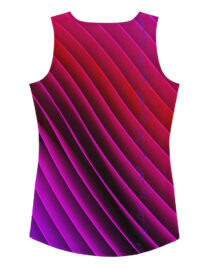 K-Live Purple Illusion Tank Top