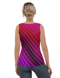 K-Live Purple Illusion Tank Top