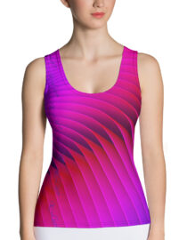 K-Live Purple Illusion Tank Top