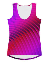 K-Live Purple Illusion Tank Top