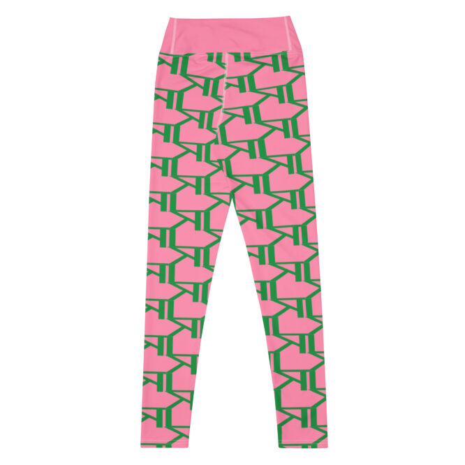 K-Live KL All Over Style Pink Yoga Leggings