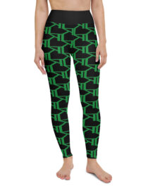 K-Live KL All Over Style Black Yoga Leggings
