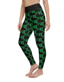 K-Live KL All Over Style Black Yoga Leggings