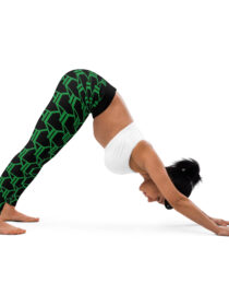 K-Live KL All Over Style Black Yoga Leggings