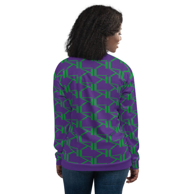 KL Purple Unisex Bomber Jacket