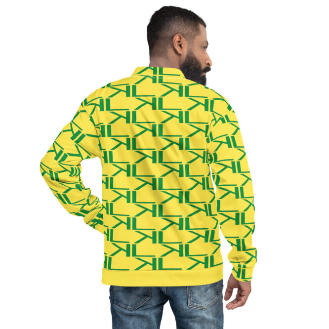 KL Yellow Unisex Bomber Jacket