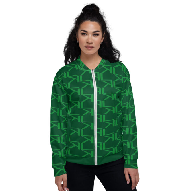 KL Green Unisex Bomber Jacket