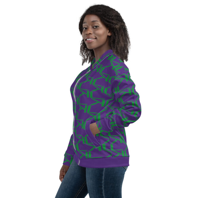 KL Purple Unisex Bomber Jacket