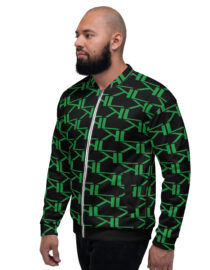 KL Unisex Black Bomber Jacket