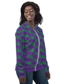 KL Purple Unisex Bomber Jacket