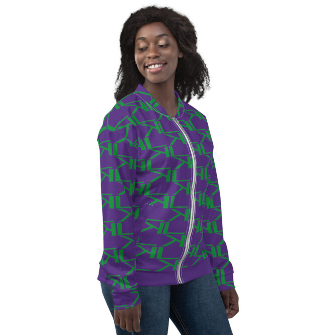KL Purple Unisex Bomber Jacket