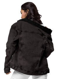 K-Live KL Unisex Denim Sherpa Jacket