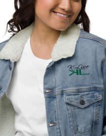 K-Live KL Unisex Denim Sherpa Jacket