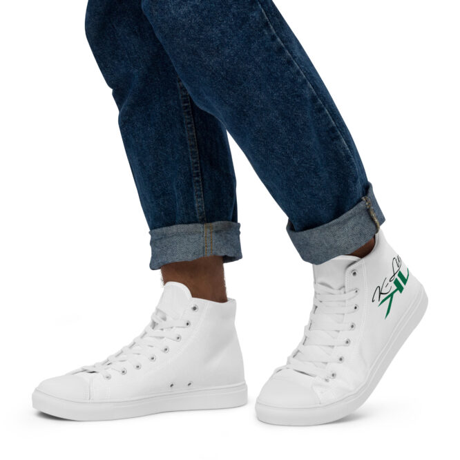 K-Live Men’s high top canvas shoes