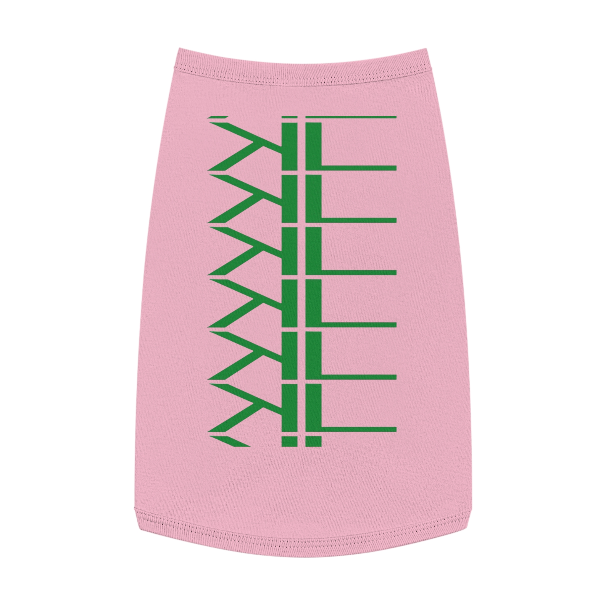K-Live Rune Pet Tank Top | Minimal Tribal Symbol