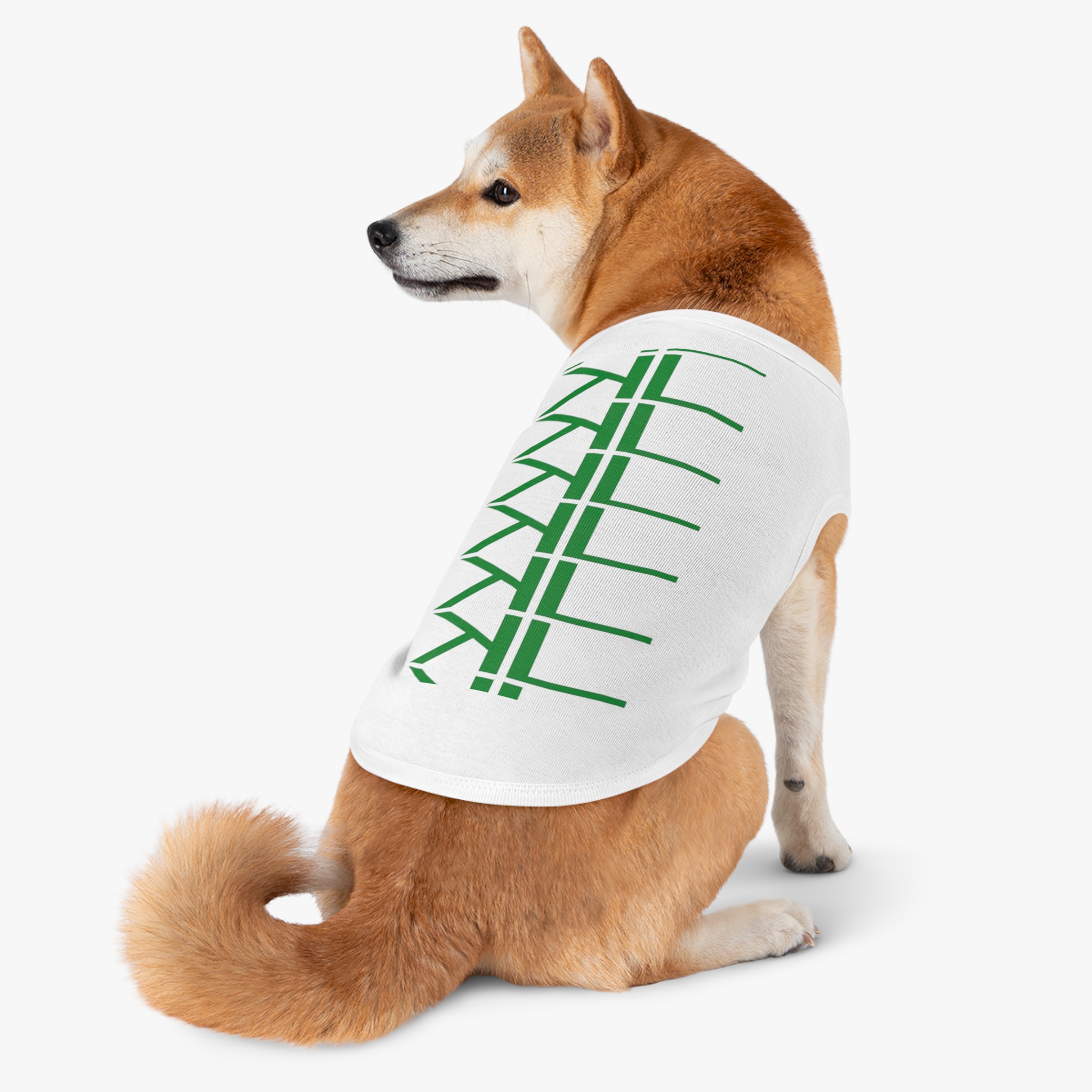 K-Live Rune Pet Tank Top | Minimal Tribal Symbol