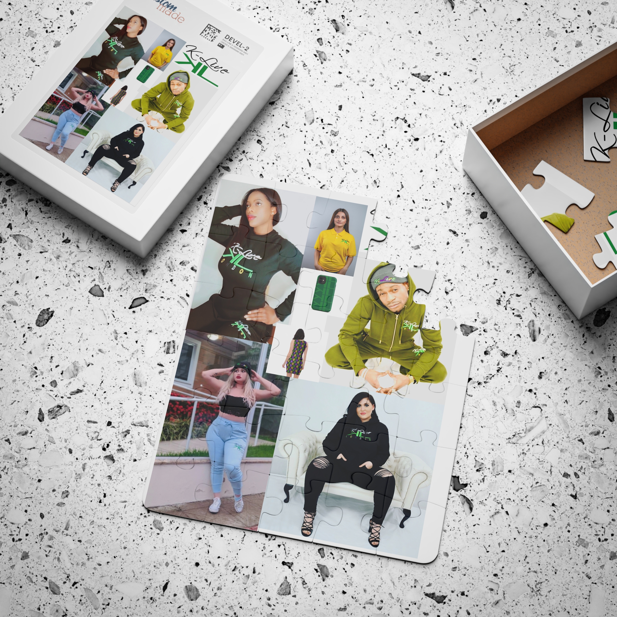 K-Live Photo Collage Kids/Teen Puzzle | 30-Piece