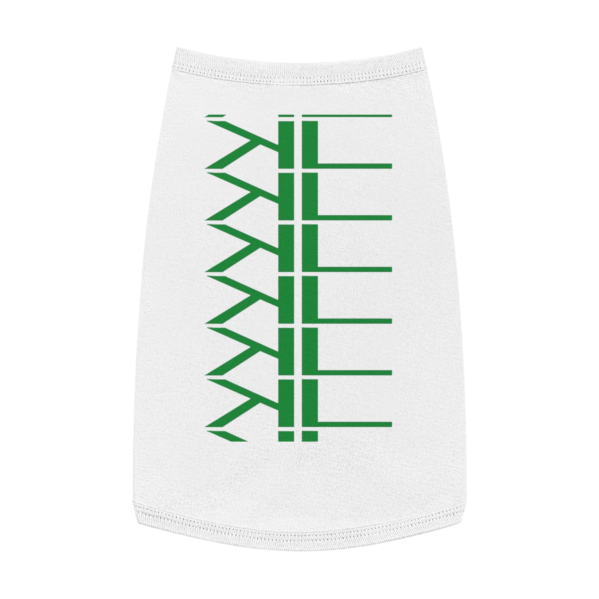 K-Live Rune Pet Tank Top | Minimal Tribal Symbol