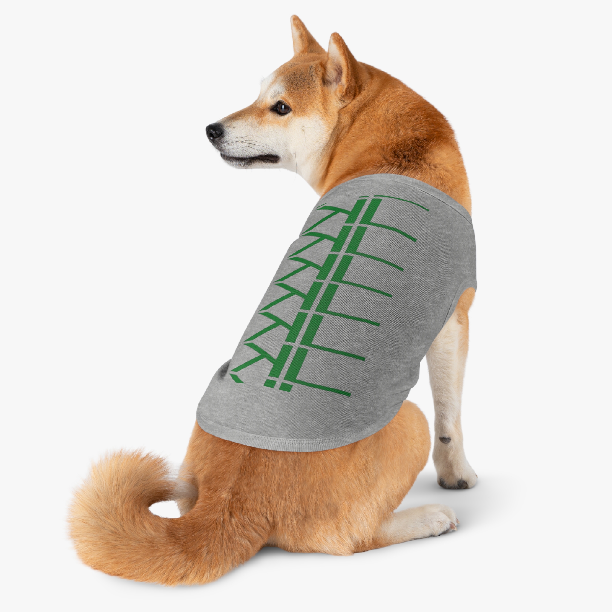 K-Live Rune Pet Tank Top | Minimal Tribal Symbol