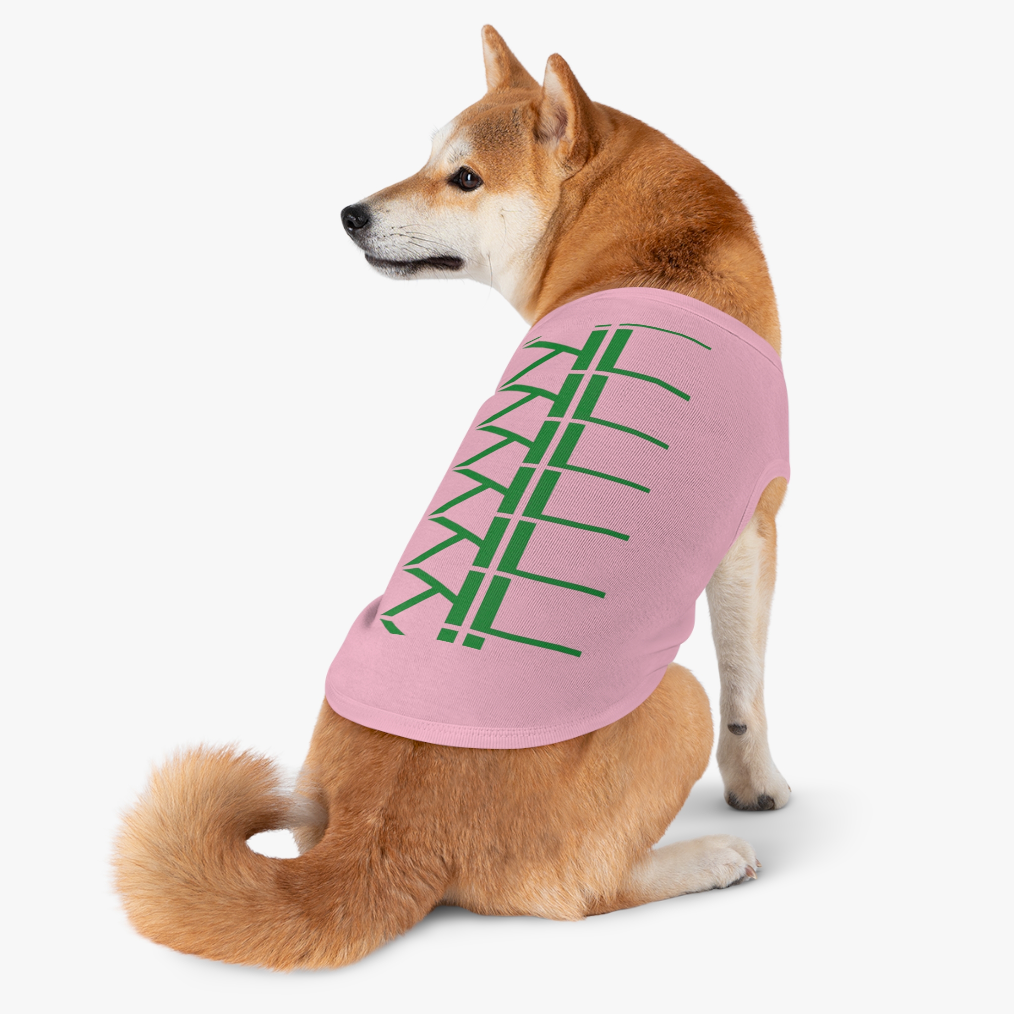 K-Live Rune Pet Tank Top | Minimal Tribal Symbol