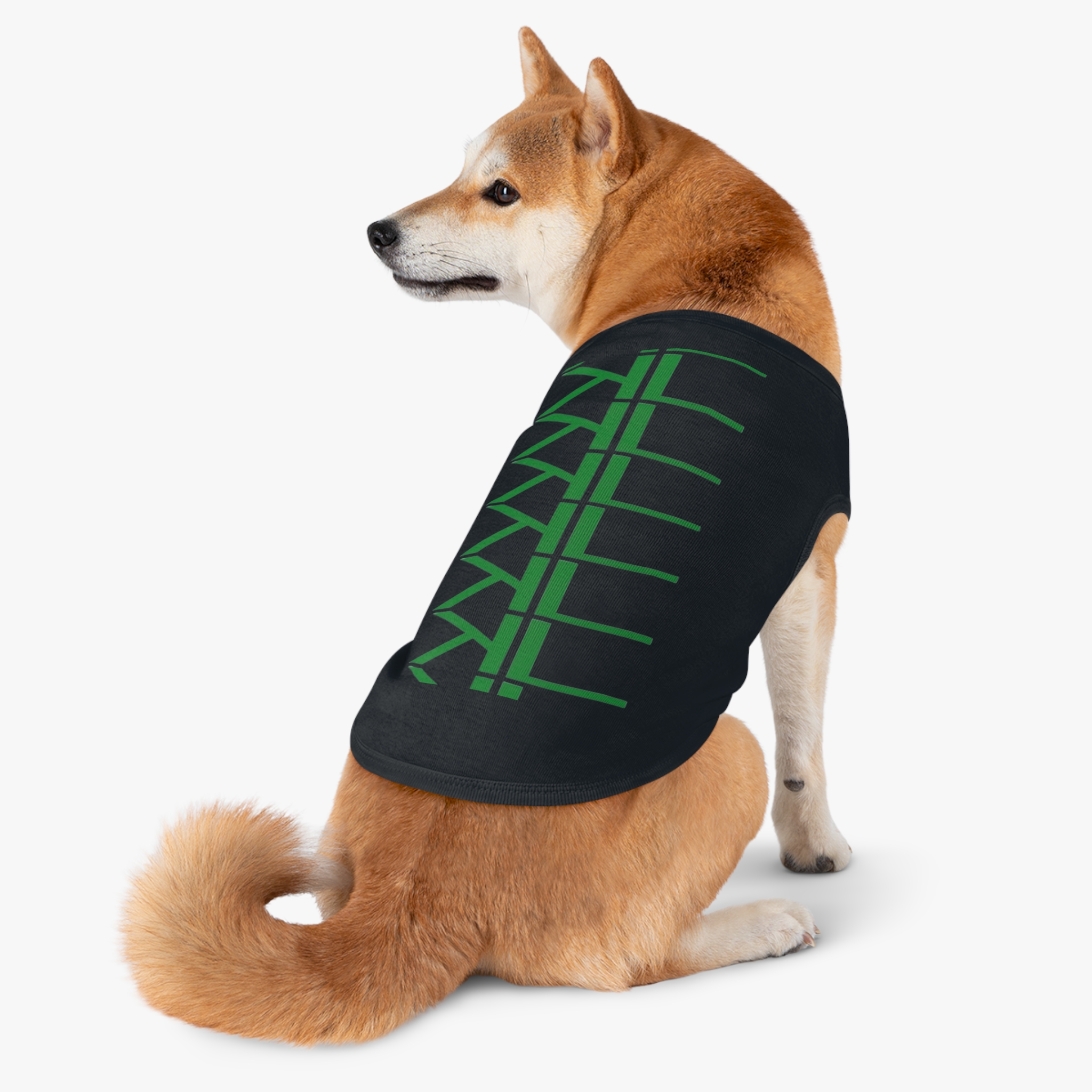 K-Live Rune Pet Tank Top | Minimal Tribal Symbol