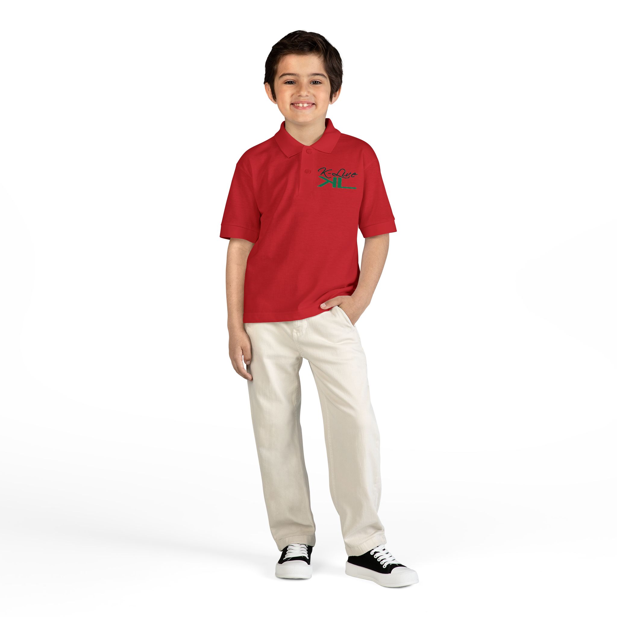 K-Live Children's Polo | Youth Polo Shirt
