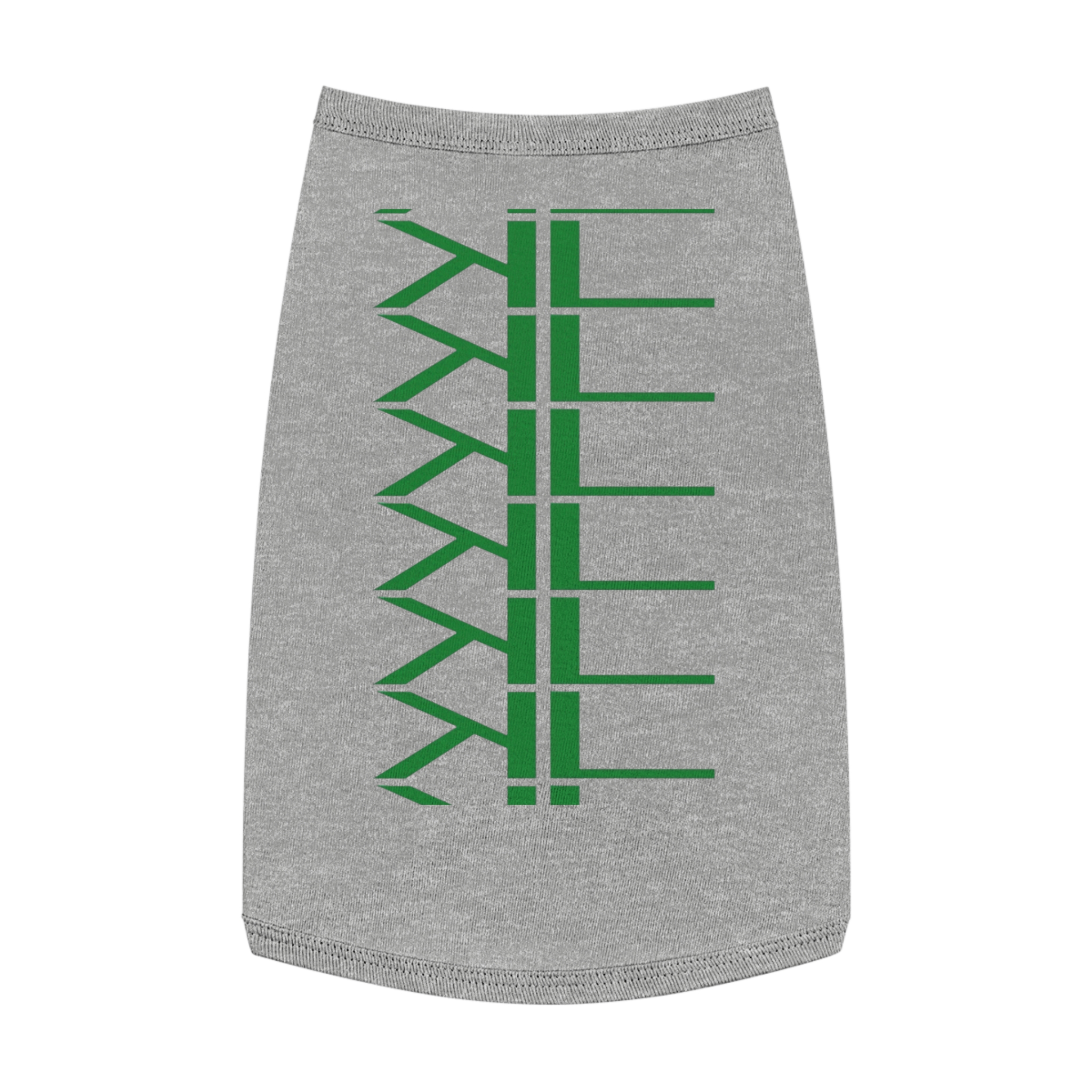 K-Live Rune Pet Tank Top | Minimal Tribal Symbol